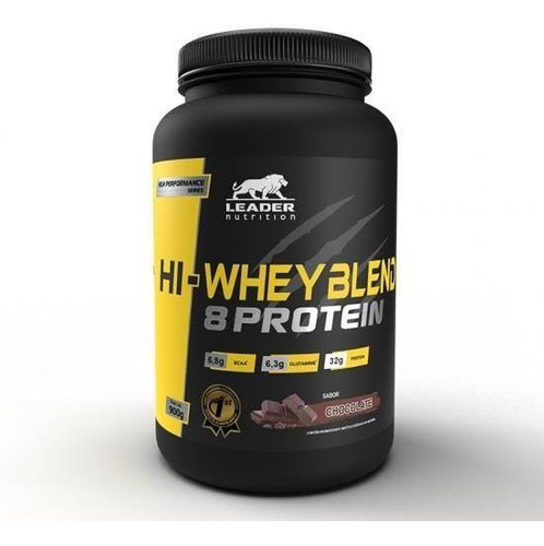 Whey Blend 8 Protein 900g Leader Nutrition 