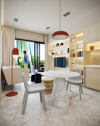 Imagen 4 de 14 de Hermoso Apartamento De Dos Dormitorios En Venta En Playa Del Carmen