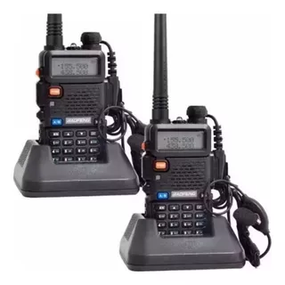 Radio Walkie Profesional Baofeng Uv5r Combo X2 60km Nuevos