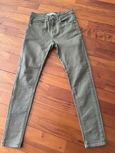 Pantalón Zara Hombre Gabardina T 38 Nuevo S/etiqueta Chupin