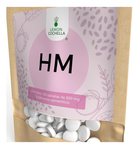 Hm Con Camote Silvestre E Isoflavonas 100 Tabletas De 500 Mg Sabor Sin Sabor