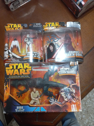 Star Wars Episodio Iii Rots- Lote De Figuras- (Usado)