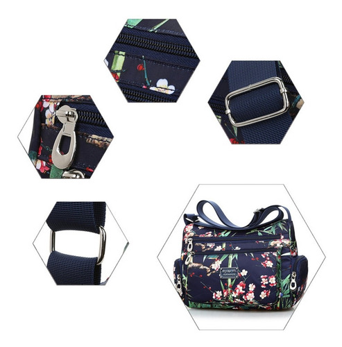 Imagen 5 de 7 de Notag Bolsas Cross-body Para Mujer Shoulder Bag Impermeable