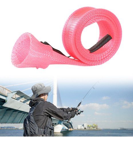 6 Funda Para Caña De Pescar Portátil, Calcetín Para Caña