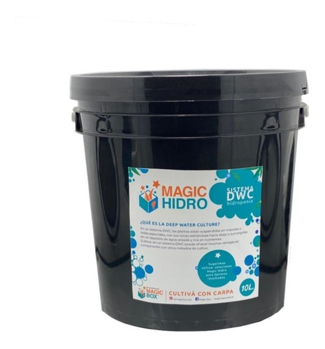 Hidroponia Balde Hidro Magic 10l Dwc Magic Box