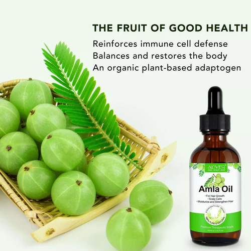 Aceite De Amla Control Caída Y Fortalecimiento Capilar