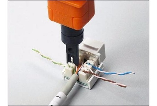 Imagen 4 de 6 de Ficha Conectores Jack Hembra Rj45 Cat 5e Redes Cable Utp X10