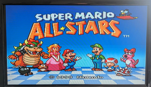 Cartucho Super Mario All Stars Super Nintendo Original Usa (Usado)