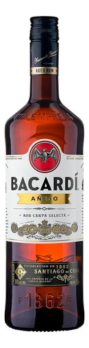 Pack De 12 Ron Bacardi Añejo 980 Ml