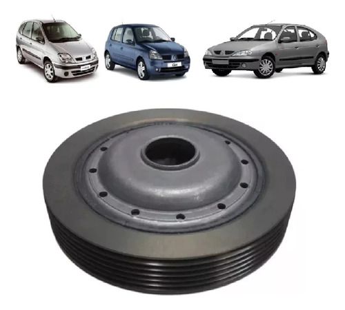 Polia Do Virabrequim Renault Clio / Scenic 1.6 16v K4m 99/05