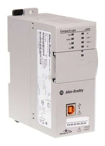 Plc Cpu Allen-bradley Compactlogix 1 Mb 1769-l30er