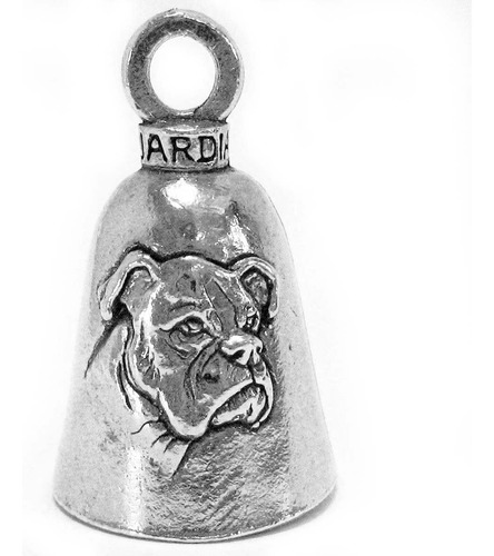 Guardian Bell Boxer Dog Good Luck Motorcycle Bell Or Key Ri.