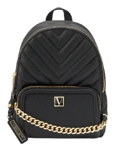 Mochila Victoria s Secret Negra Cuotas sin inter s