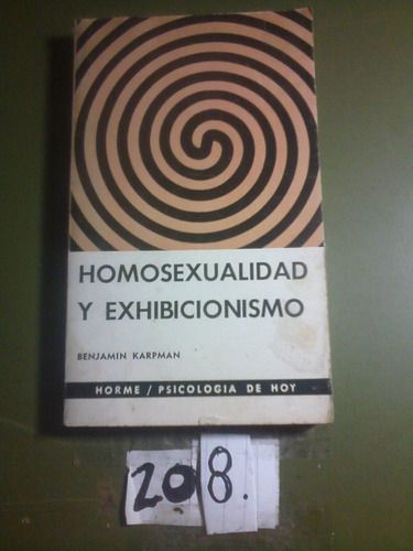 Homosexualidad Y Exibisionismo Benjamin Karpman