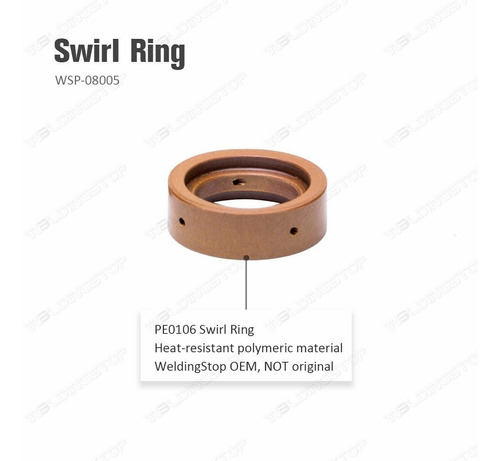 Repuestos Miller® Swirl Ring Para Antorcha Plasma S45 Trafim