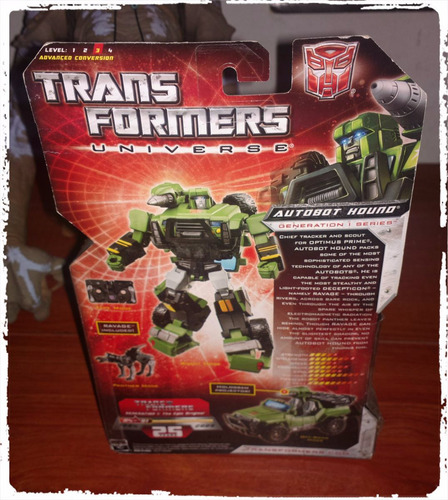 Transformers Universe Autobot Hound 25th Anniversary G1