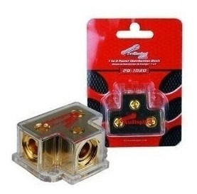Imagen 4 de 10 de Derivador Distribuidor Audiopipe Pb-1020 1 0/4ga 2 0/4ga N-i