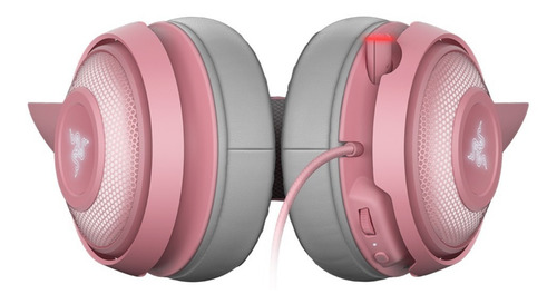 Imagen 6 de 9 de Auriculares Gamer Razer Kraken Kitty Edition Usb Chroma Rgb