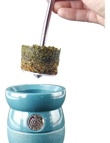 Matero Zaino Con Bombilla De Auto Limpieza