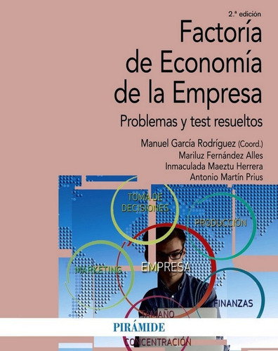 Factorãâa De Economãâa De La Empresa, De García Rodríguez, Manuel. Editorial Ediciones Pirámide, Tapa Blanda En Español