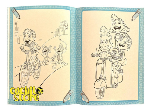Divertilibro Libro Para Colorear Luca Pintar Niños