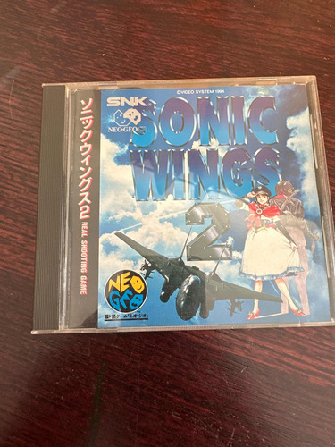 Sonic Wings 2 Neo Geo Cd Original