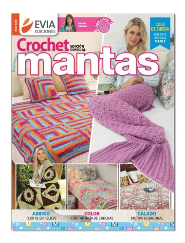 Revista Tejido Crochet Mantas / Edición Especial