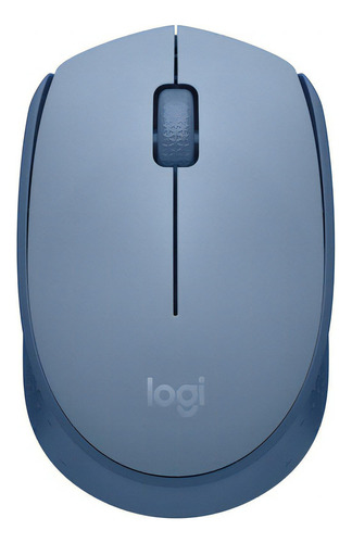 Mouse Inalámbrico Logitech  M170 Blue Grey
