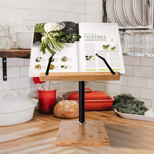 Wishacc Soporte Para Libros De Altura Ajustable De Tamaño