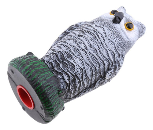 Garden Yard Scarer Decoy White Gray 26x13x11cm