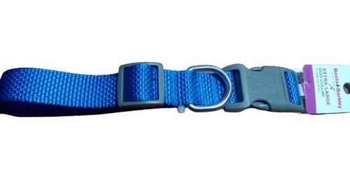 Collar Ajustable Perro Extra Large  Azul Boots & Barkley