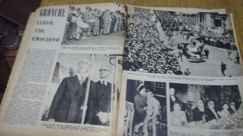 Leoplan 641 Año 1961 Gronchi Llego Y Emociono A Argentina (Usado)