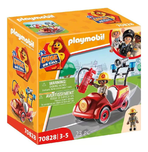 Playmobil Rescate De Bomberos - Mosca