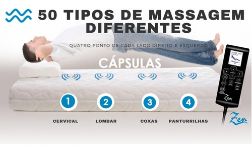Pillow Removível Com Massagem Casal 1.38x1.88x7cm