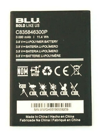 Bateria Pila Blu V5 V0410 C835846300p Tienda Plaza Vnzla