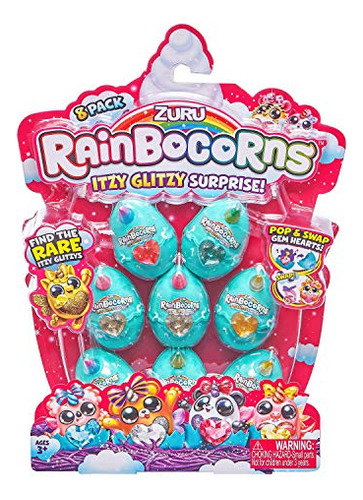 Rainbocorns - Itzy Glitzy Surprise Series 1 - 8 Pack, Wvqjn