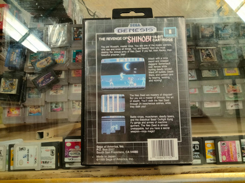 The Revenge Of Shinobi Sega Genesis (Usado)