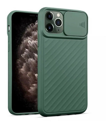 Funda Tapa Cámara Trasera Para iPhone 11 Pro + Glass