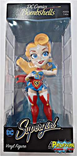 Supergirl - Dc Bombshells - Figura Coleccionable De Vinil