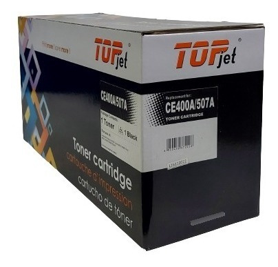 Cartucho De Toner Ce400a 507a Hp Lj 500  