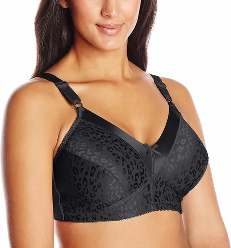 Brasier 40d Just My Size Satín Stretch Pack 2 Pzas Negro