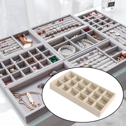 Organizador Otros Beige 18 Rejillas Otros Beige 18 Rejillas