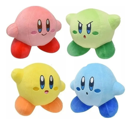 Muñeco De Peluche Kirby, 4 Unidades, Regalo Para Niños, 15 C
