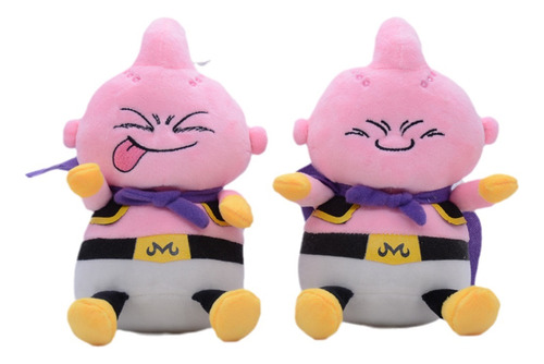 2pcs Dragon Ball Z Majin Buu Muñeco Peluche Juguete Regalo