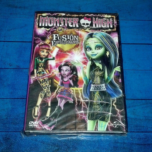 Monster High Fusión Dvd Arg Nuevo Maceo-disqueria