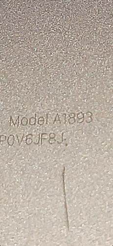 Ipad A1893 Para Partes O Arreglar Leer Bien Gris Claro (Usado)