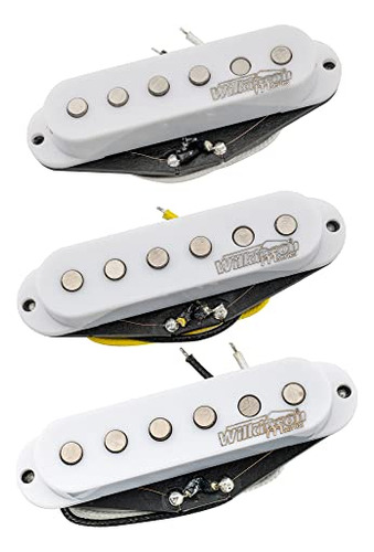 Set Wilkinson Alnico V Sss Para Stratocaster, Blanco