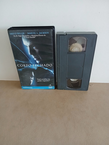 Fitas Vhs O Sexto Sentido E Corpo Fechado - Bruce Willis (Usado)