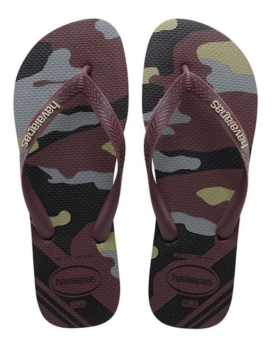 Ojotas Havaianas Top Camu Hombre Camufladas Estampadas Caba