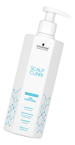 Schwarzkopf Scalp Clinix Oil Control Shampoo Pelo Graso 3c
